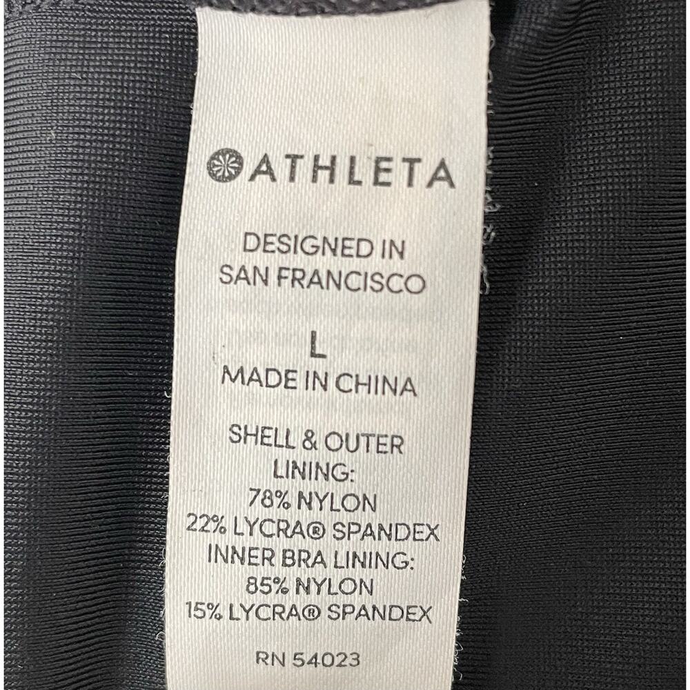 Athleta Swim Bikini Top Swimwear Multicolor Floral Wrap Fiore - Picture 8 of 9